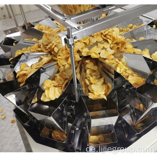 100 kgh automatische Kartoffelchips Produktionslinie